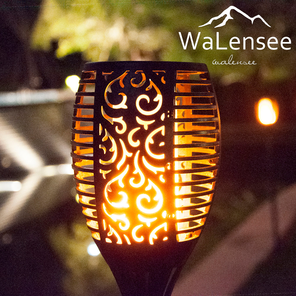 Walensee Solar Lights Outdoor Upgraded 43" (4 PACK) 96 LED