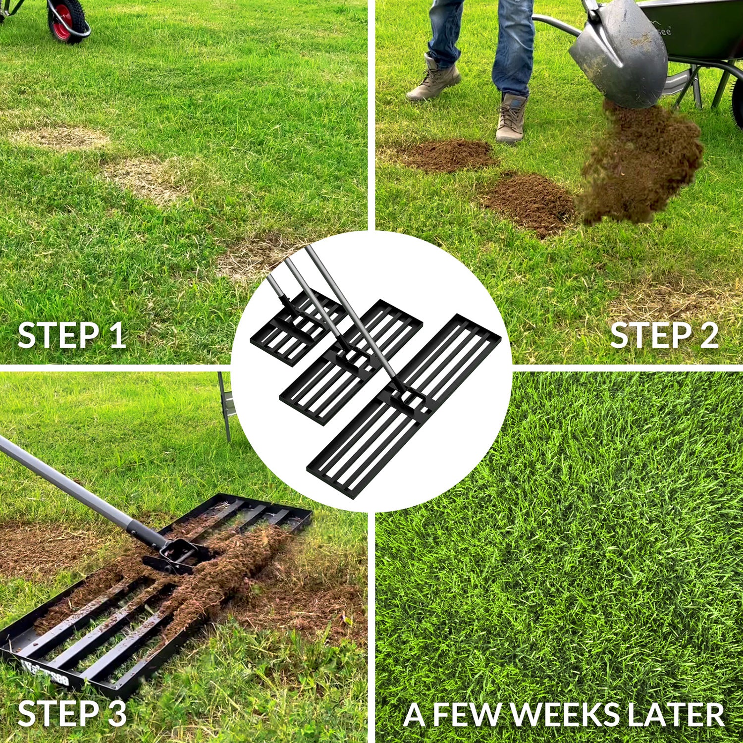 Walensee Lawn Leveling Rake – walenseecollections
