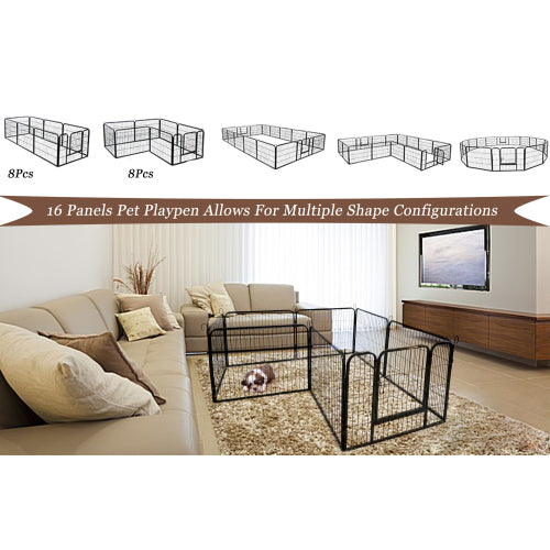 Sttoraboks High Quality Wholesale Best Large Indoor Metal Puppy Dog Run Fence