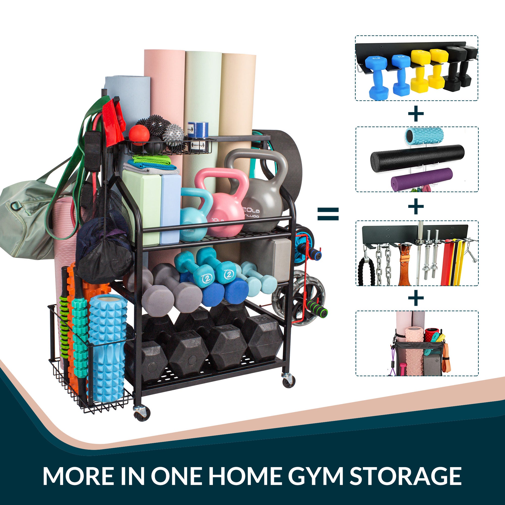 Sttoraboks Dumbbells Rack,Weight Rack for Kettlebell, Weight Stand,Home Gym Storage Holder