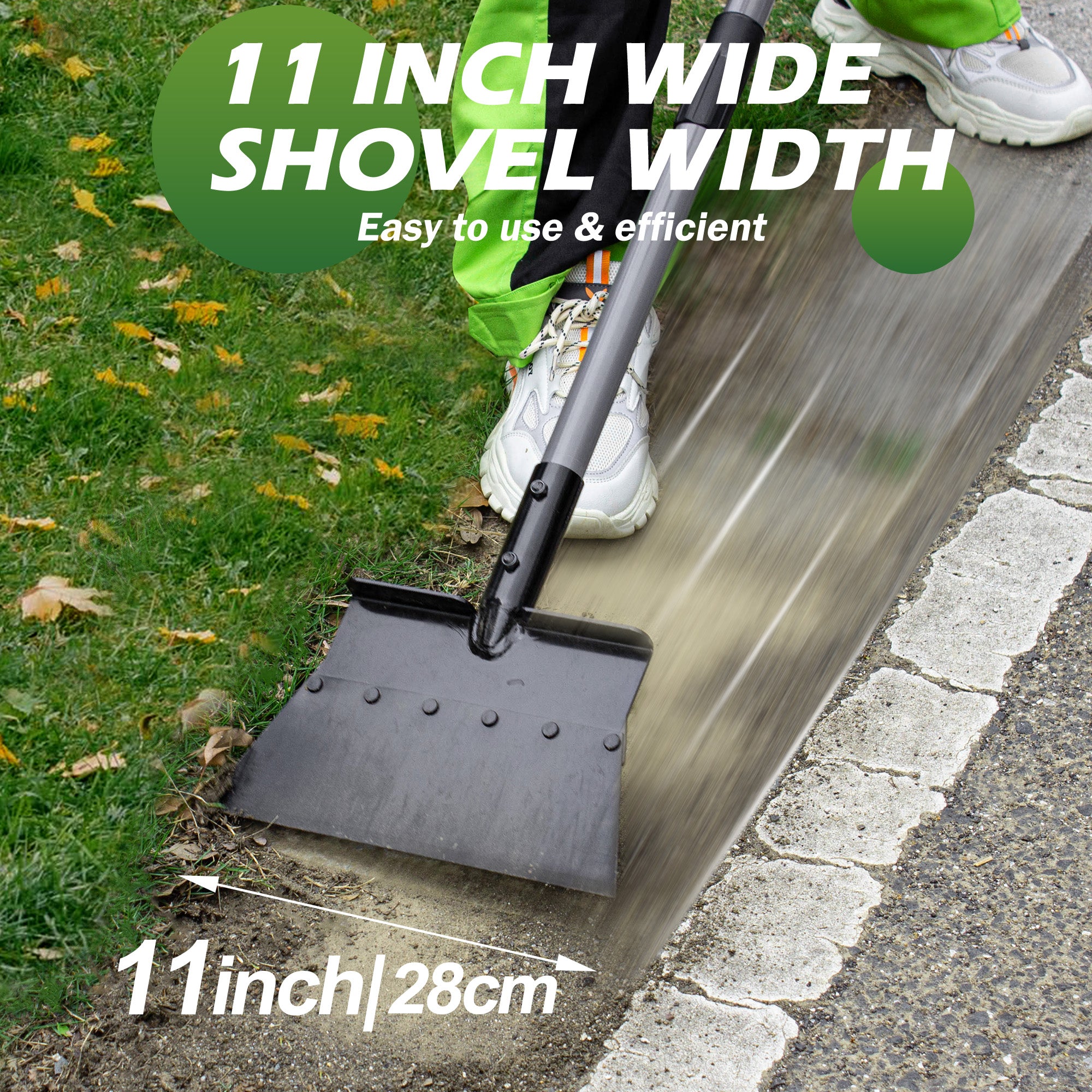 Walensee Multifunctional Garden Cleaning Shovel, Gardening Scraper Sho ...