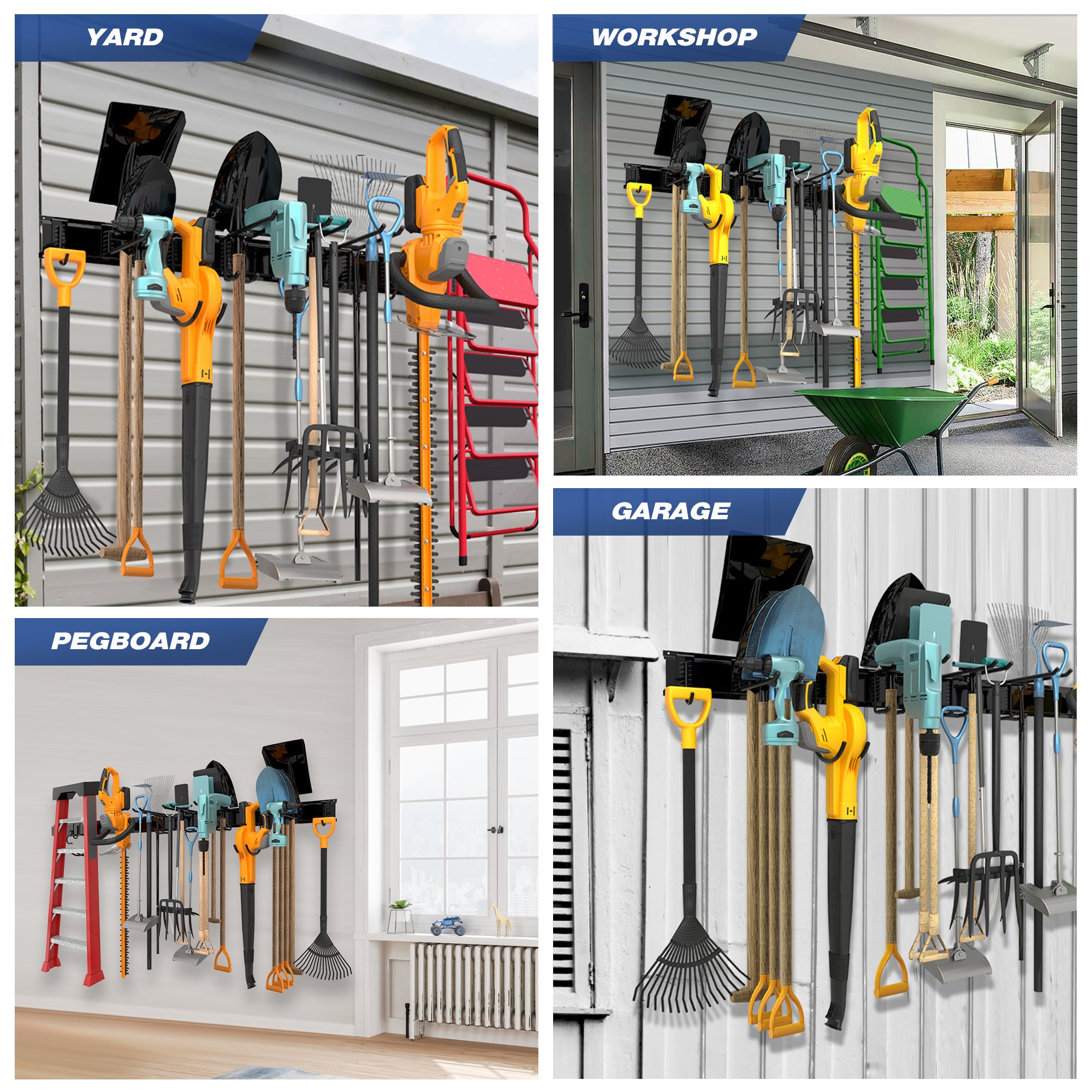 Sttoraboks Garage Tool Storage Rack