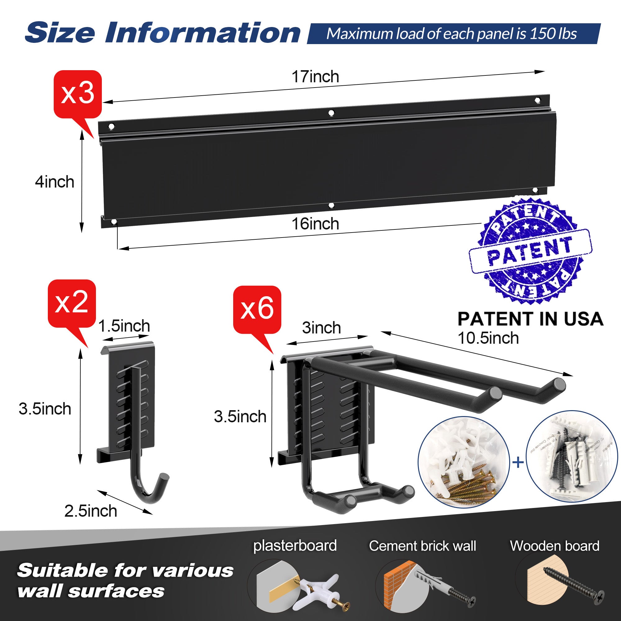 Sttoraboks Garage Tool Storage Rack