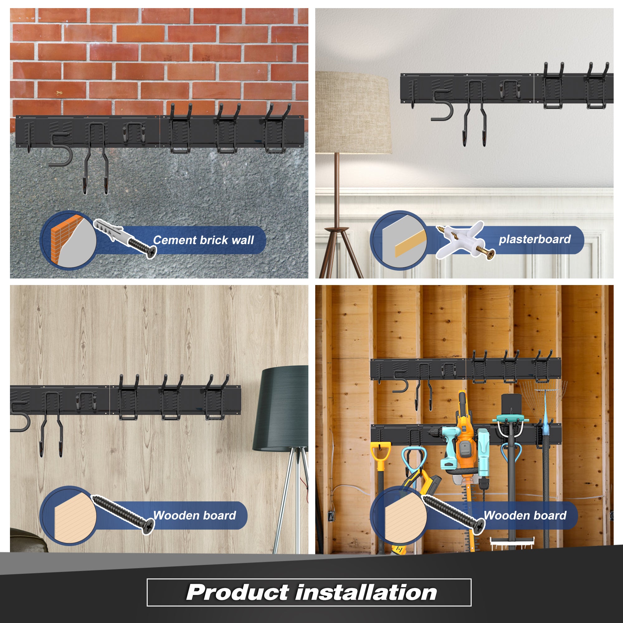 Sttoraboks Garage Tool Storage Rack