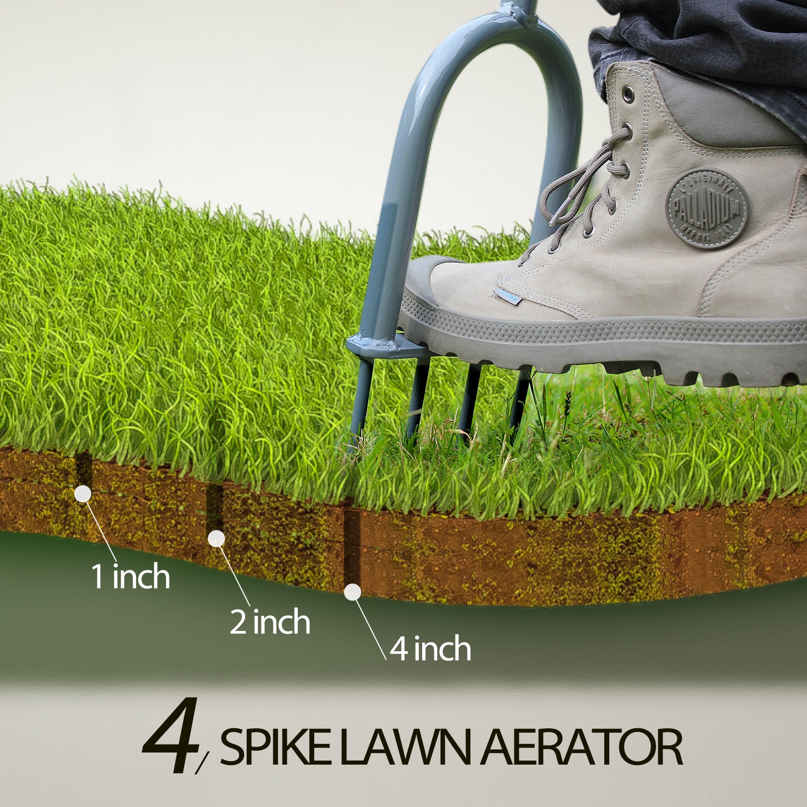 Walensee Lawn Spike Aerator