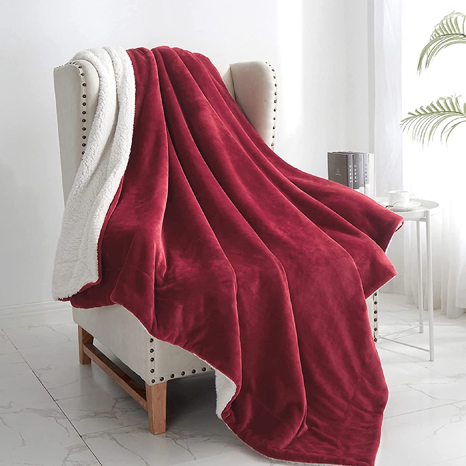 Walensee Sherpa and Fleece Reversable Blanket