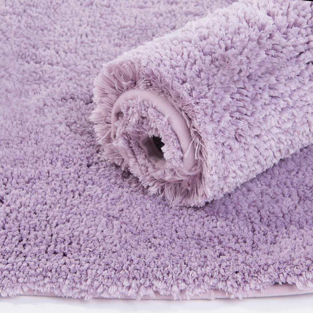 Walesnee-Shaggy 2 Piece Bath Rug Set (20"x32", 2 Pack)