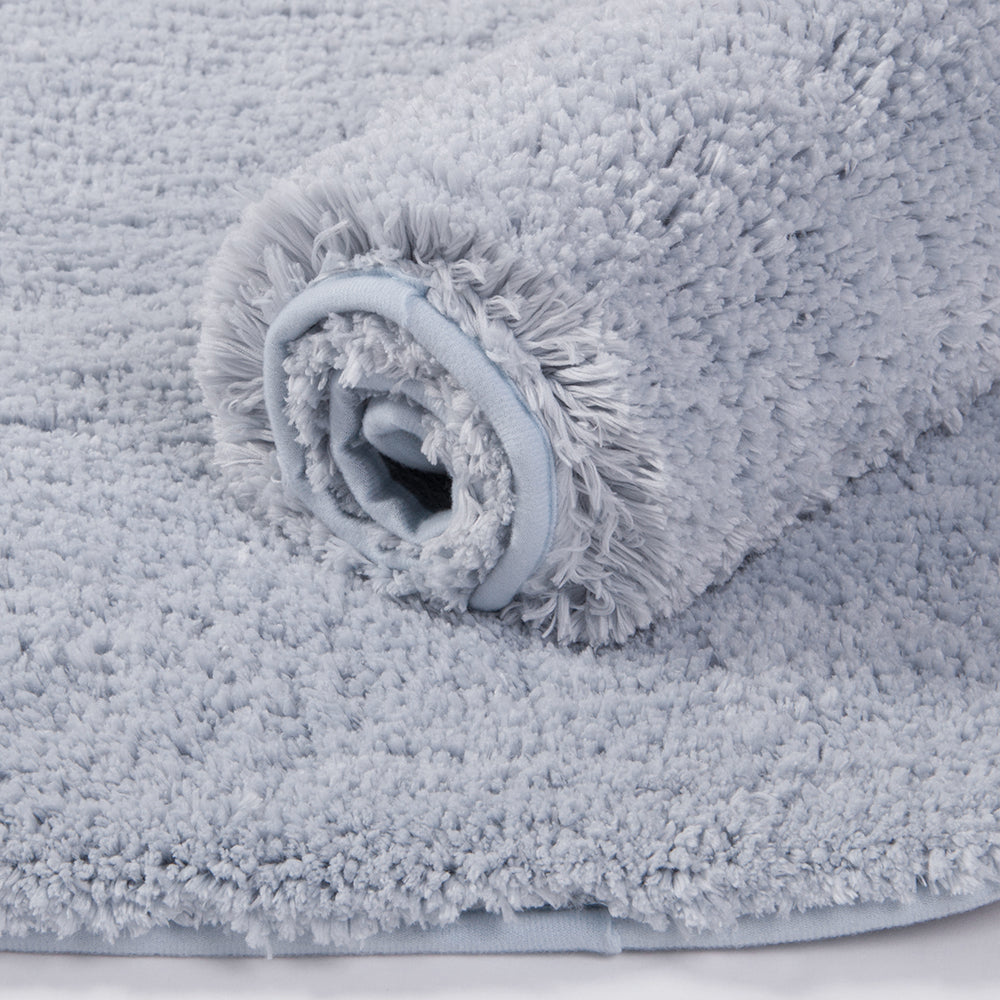 Walesnee-Shaggy 2 Piece Bath Rug Set (20"x32", 2 Pack)