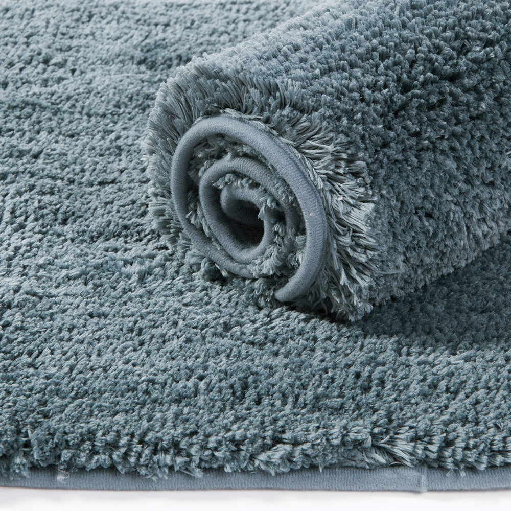 Walesnee-Shaggy 2 Piece Bath Rug Set (20"x32", 2 Pack)